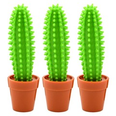 Cactus Pens, 3pcs Cactus Bonsai Shaped Pens Ballpoint Pens Stationery for Hom