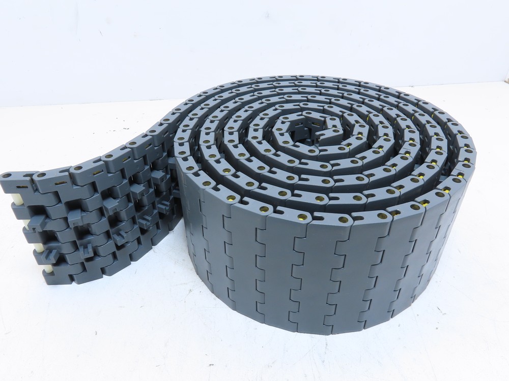 Intralox MTW 4.5 In Wide1 In Pitch 1400 Series Conveyor Belt W/Guide Lugs 10FT