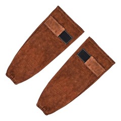 VEVOR Leather Welding Sleeves Heavy Duty Cowhide Flame Resistant Work Sleeves