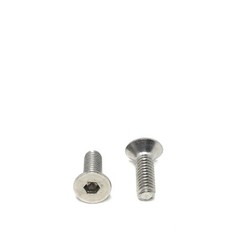 (50) M4 x 0.7 x 12 Stainless Steel Flat Head Socket Cap Screws DIN7991 M4-0.7 A2
