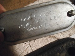 Qty=15: CONDUIT BODY COVERS MIXED SIZES CROUSE HINDS APPLETON & MORE