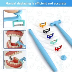 Complete IPR Kit for Orthodontics – Enamel Reduction Set, Polishing Strips & Han