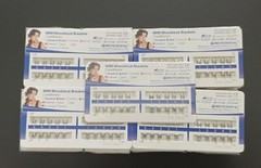 50Set Dental Orthodontic MIM Monoblock Brackets Mini Edgewise 022 Slot 345 hooks