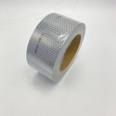SOLAS Grade Marine Reflective Tape Silvery White Waterproof Glass Bead