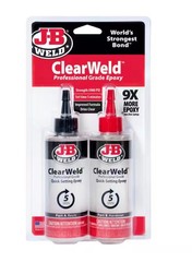 J-B Weld 50240H ClearWeld Professional Grade Epoxy in Clear – NEW