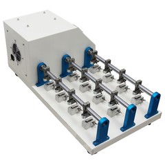 Leather Folding Resistance Testing Machine with 12 Sets of Fixtures 110V 400W