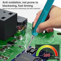 USB Soldering Iron 800mAh battery Digital Soldering Iron Set Temperature Adjust