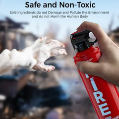 2-3 Pack Fire Extinguisher for Home, Kitchen, Car, and Grill with Mounting
