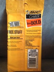 BIC CRISTAL XTRA- BOLD PENS 8 COUNT ASSORTED COLORS (1.6 MM BALL POINT) – NEW