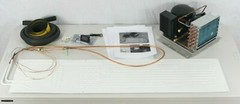 12/24v Conversion icebox to fridge with 39×10″ plate *No gas No Wiring* R134A
