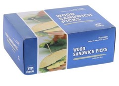 750 3 1/2” inch Eco-Friendly Flat Wood Food Picks