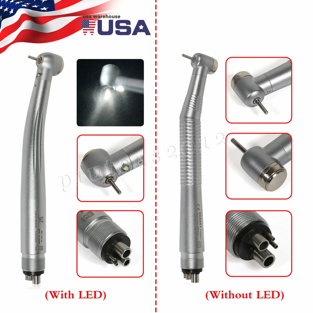 Dental (E-generator LED) High Speed Handpiece 4/2Hole Air Turbine SKYSEA