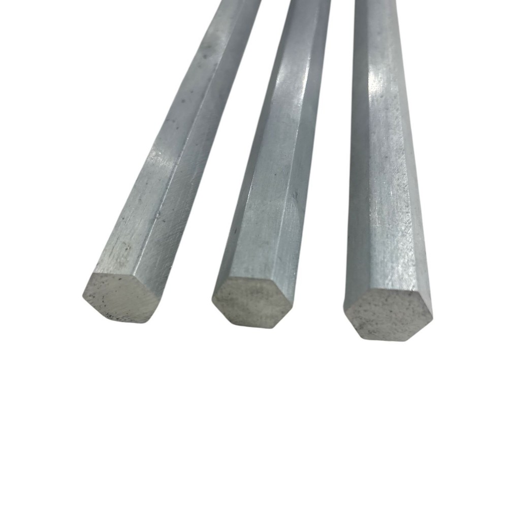 0.563 (9/16 inch) x 24 inches (3 Pack), 316 Stainless Steel Hexagon Bar