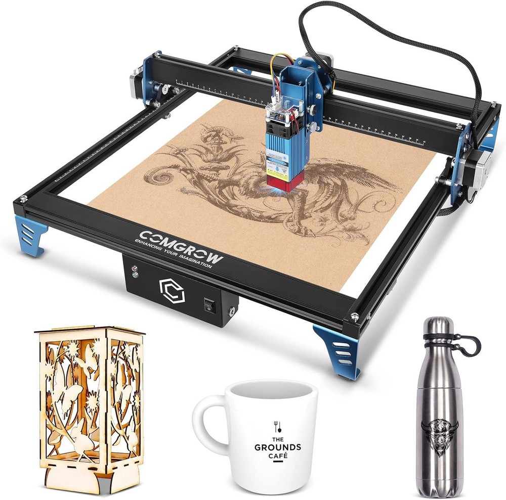 Not-Checking 5W LD+FAC=40W Comgrow Z1 Desktop Compressed Laser Cutter Engraving