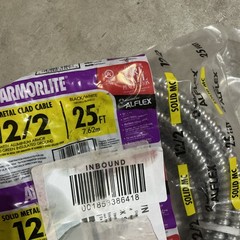 3x Southwire Solid Metal Clad Cable 68580021 Armorlite Wire 25 Ft 12/2 NEW