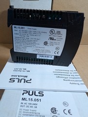 Puls ML15.051 MiniLine DC Power Supply, 100-240V AC – 5VDC, 15W, 3A (New in Box)