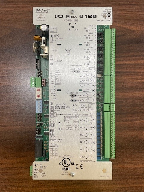 BACnet I/O Flex 6126 General-Use controller for building automation system