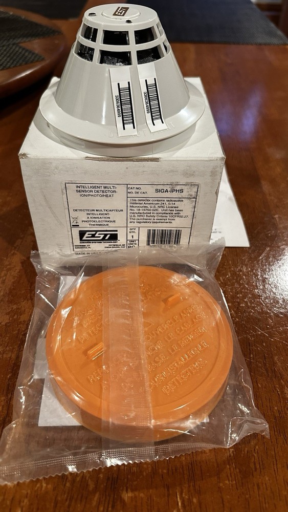 EST SIGA IPHS MULTI CRITERIA SENSOR (ION, PHOTO, HEAT) DET NEW IN BOX w/ SB BASE