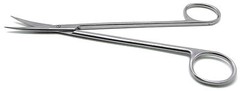 Dental Surgical Medical ENT Scissors Kelly Curved 7″ Sharp/Sharp Instruments