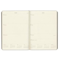 Gallery Leather Desk Weekly Monthly Planner 2027, 12 Months, 8 x 5.5″