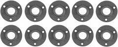 10 Pack 1/2 inches Malleable Cast Iron Pipe Flange, Industrial Pipe Flanges NEW