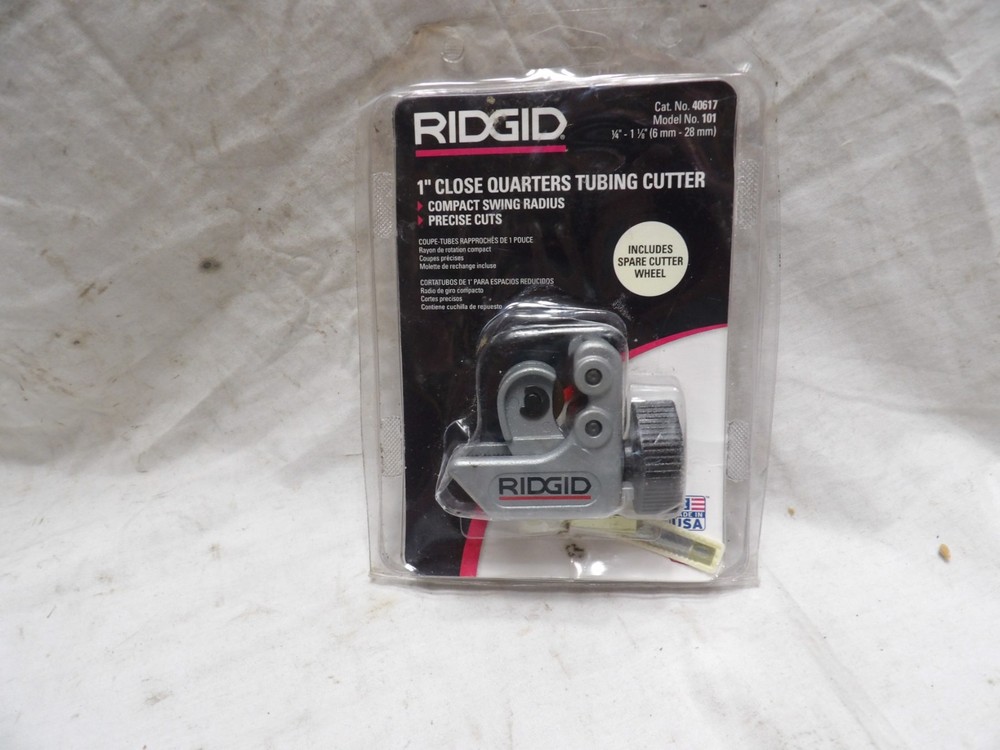 Ridgid Tool 1″ Close Quarters Tubing Cutter 1/4″ – 1-1/8″ Model #101