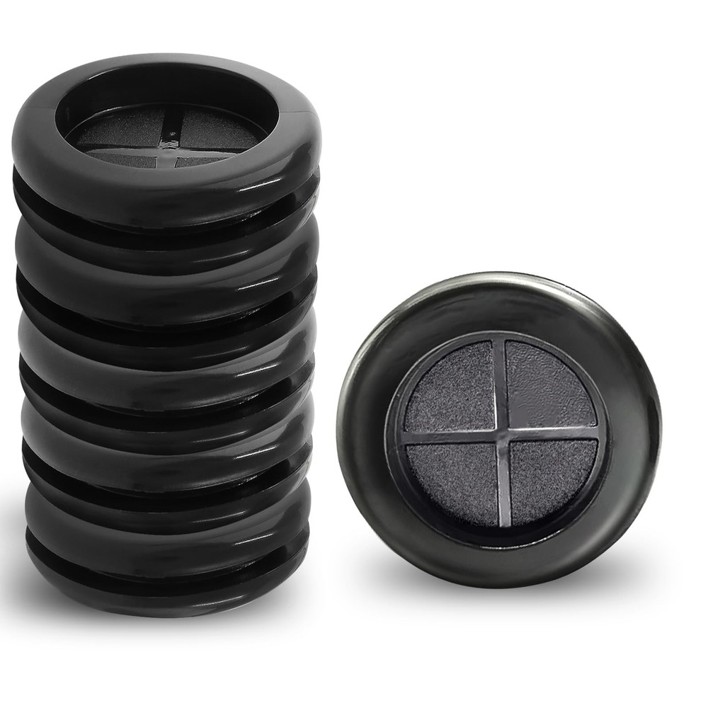 Rubber Grommets Firewall Hole Plug Wire Protection 1-1/2 in Hole 6 Pcs