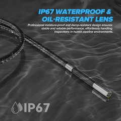 Two/Four-Way Endoscope Inspection Camera Articulating Borescope 1m Flexible Tube