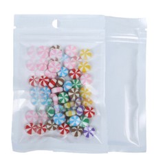New Flat Clear/White QuickQlick™ Bags Pouches with Hang Hole Different Sizes