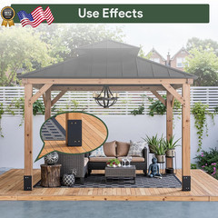 4 Pcs 6″x6″ Heavy Duty U-Shaped Post Base for Concrete Wet Concrete Post Anc