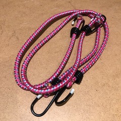 Bungee Cord Strap Tarp Elastic Tie Down Set Dia 8mm Length 32″ Varies Colors