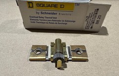 Square D Schneider B8.20 Overload Relay Thermal Unit Class 20 Type S B Heater