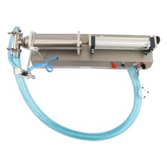 Pneumatic Horizontal Liquid Filling Machine Piston Pneumatic Filler 300ml-2500ml