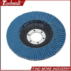 Findmall 100 Pcs 4.5” 60 Grit T29 Flap Disc Premium Zirconia Sanding Grinding