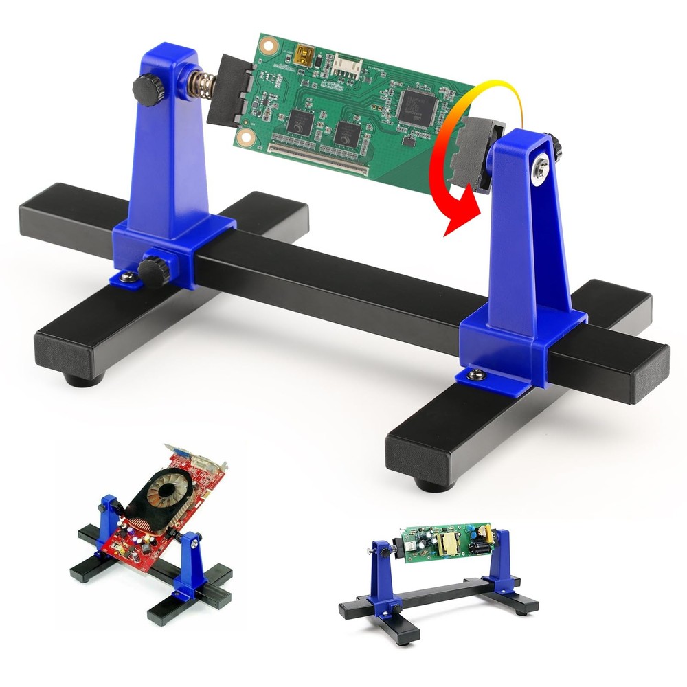 Adjustable Soldering Clamp PCB Holder for Circuit Board Holder Motherboard PC…