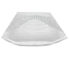 UOFFICE 100 Bubble Out Bags 15×17.5″ Clear Wrap Pouches Self Adhesive