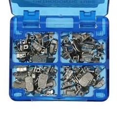 20 Sets Orthodontic Molar Bracket Buccal Tubes Roth MBT 022 1st 2nd ortodoncia