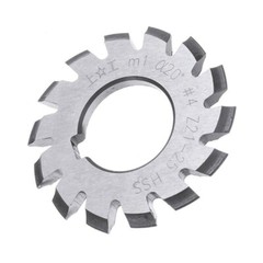 1Set 8pcs HSS M1 Diameter 22mm PA20° 20 Degree #1-8 Involute Gear Cutters NEW