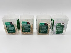 (400 pcs) Variety SPAX Exterior/Interior Power-Trim Head Wood & Composite Screw