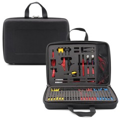 Automotive Multimeter Test Leads Kit Insulated Banana Plug Alligator Clip Probe
