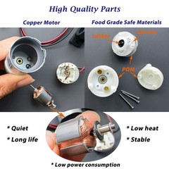 DC 12V Mini Food Grade Self Priming Diaphragm Fresh Water Transfer Pump 1.3LP…