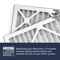 Proshield 18X18X1 Merv 13 Pleated Filter 12 Pack Pshcp13-011818