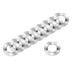 50Pcs 0.31″x0.16″x0.01″ (ODxIDxT) 304 Stainless Steel Wave Spring Washer