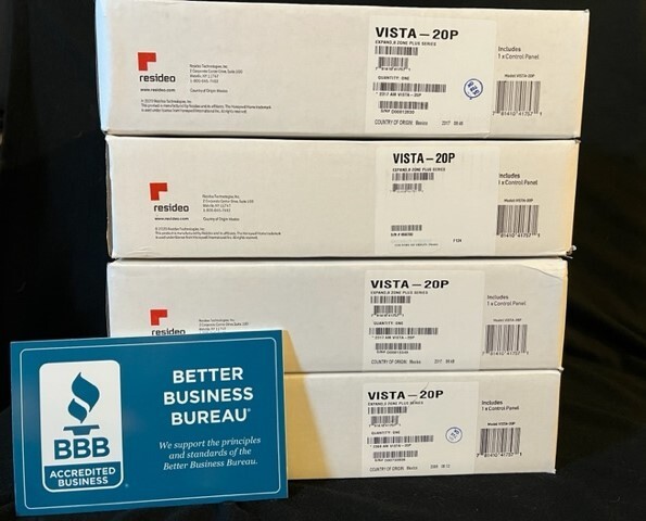 Honeywell Vista 20P Control Panels Quantity 4 Ver 10.25 “A+” Rated BBB Company