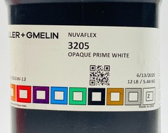 Zeller+Gmelin Nuvaflex 3205 UV Flexo Ink Opaque Prime White 12 lb