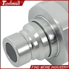 Findmall Male Flat Face Quick Coupler 3736967 For Caterpillar 226D 232D 242D