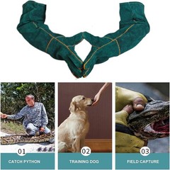 23-Inch Bite Resistant Animal Handling Gloves – Leather Protection for Trainers