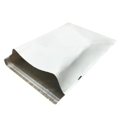 UOFFICE 250 Poly Mailers Bags 19×24″ – #7 Pouches White Self-Sealing