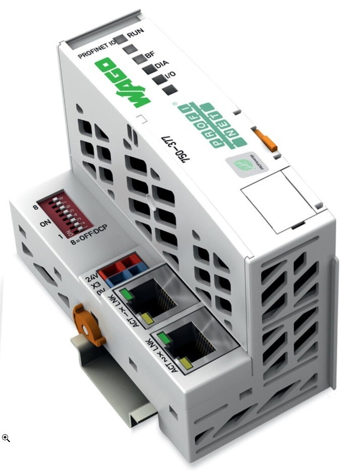 Wago Fieldbus Coupler PROFINET IO; 3rd Generation; ECO Advanced 750-377