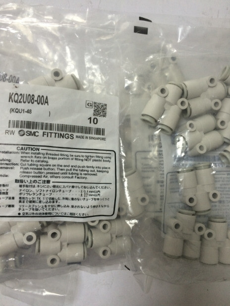 1Bag/10pcs New SMC KQ2U08-00A Fittings Free delivery #F